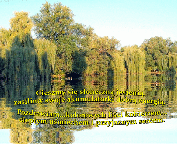 Cieszmy się słoneczną jesienią